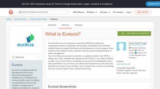 
                            7. Eurecia | G2 Crowd