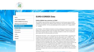
                            6. Euro Cordex EURO-CORDEX Data