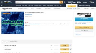 
                            9. Euro-Dance Hot Vibes, Vol. 1 by InstaHit Crew on Amazon Music ...