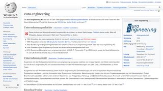 
                            4. euro engineering – Wikipedia