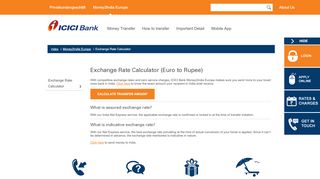 
                            5. Euro to Rupee - Exchange Rate Calculator, Money2India Europe ...
