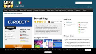 
                            8. Eurobet Bingo | Auraweb.it