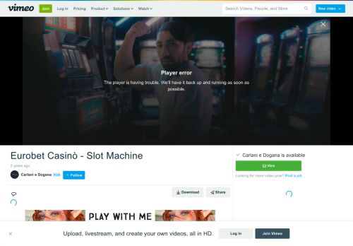 
                            11. Eurobet Casinò - Slot Machine on Vimeo