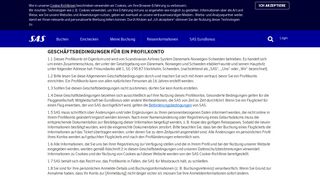 
                            4. EuroBonus Mitgliedschaftsbedingungen | SAS