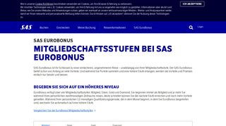 
                            12. EuroBonus Mitgliedschaftsstufen | SAS
