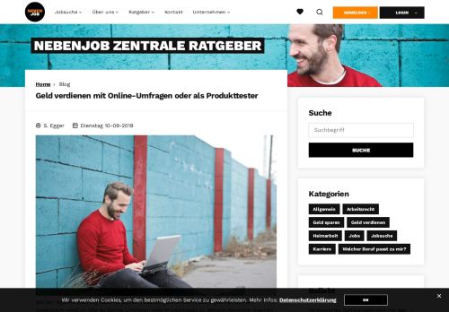 
                            4. Euroclix: Geld verdienen mit Mails / Umfragen | NEBENJOB-ZENTRALE