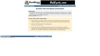 
                            4. EuroClix Signup Instructions - PaidMania