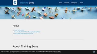
                            7. EUROCONTROL Training Zone - About