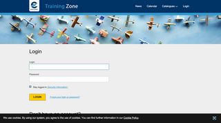 
                            6. EUROCONTROL Training Zone - Login