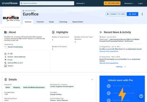 
                            6. Euroffice | Crunchbase
