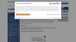 
                            5. Eurofins Umwelt West GmbH | eurofins.de - Eurofins Deutschland