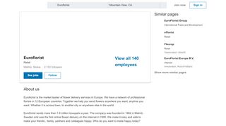 
                            7. Euroflorist | LinkedIn