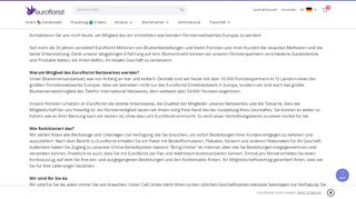 
                            6. Euroflorist Mitgliedschaft: Versenden und empfangen Sie ...