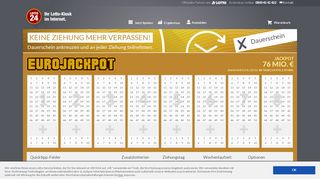 
                            3. EUROJACKPOT online spielen – Eurolotto am Freitag tippen - Lotto24
