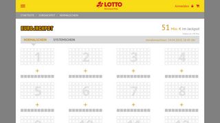 
                            7. Eurojackpotspielschein - Lotto Rlp