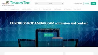 
                            7. EUROKIDS KODAMBAKKAM admission and contact | TrainingsTree