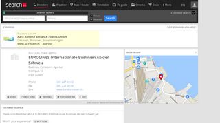 
                            13. EUROLINES Internationale Buslinien Ab der Schweiz - search.ch