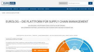 
                            2. EUROLOG SCM PLATTFORM - WIR VERBINDEN PARTNER