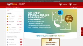 
                            4. EuroMillions online spielen - Tipp24.com