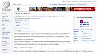 
                            11. Europ Assistance – Wikipedia