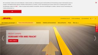 
                            3. Europäische Fracht | DHL Freight | Deutschland