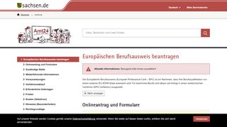 
                            4. Europäischen Berufsausweis beantragen - Amt24