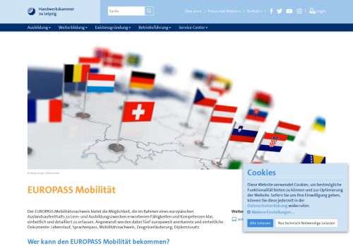 
                            12. EUROPASS Mobilität - Handwerkskammer zu Leipzig