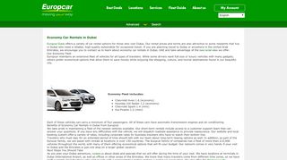 
                            10. Europcar Dubai - Economy Car Rentals in Dubai