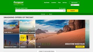 
                            13. Europcar Jordan - Car Hire