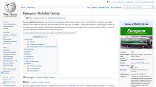 
                            6. Europcar Mobility Group — Wikipédia