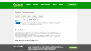 
                            9. Europcar und air europa SUMA, eine Partnerschaft mit vielen Vorteilen