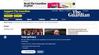 
                            11. Europe | World | The Guardian