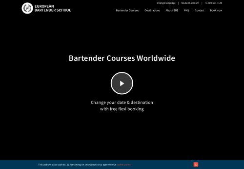
                            6. European Bartender School: Bartending Schools since 1999
