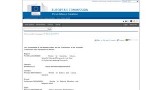 
                            7. European Commission - PRESS RELEASES - Press release ...