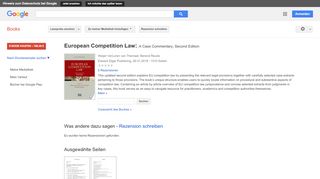 
                            11. European Competition Law: A Case Commentary, Second Edition