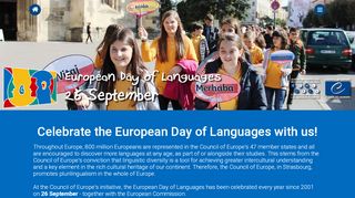 
                            11. European Day of Languages > Home