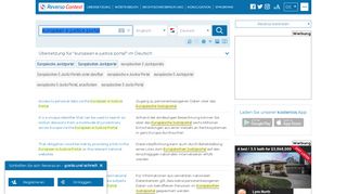 
                            11. european e-justice portal - Deutsch Übersetzung - Englisch Beispiele ...