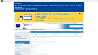 
                            3. European e-Justice Portal - Links