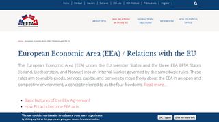 
                            6. European Economic Area (EEA) / Relations with the EU - EFTA