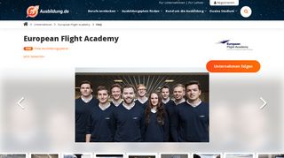 
                            6. European Flight Academy - Ausbildung.de