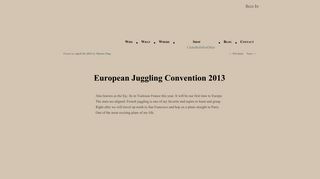 
                            10. European Juggling Convention - Master Ongs Prop Shop