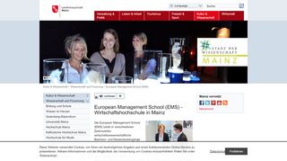 
                            5. European Management School | Landeshauptstadt Mainz