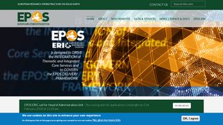 
                            10. European Plate Observing System: EPOS