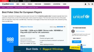 
                            11. European Poker Sites – Best Euro Online Poker Sites | PokerNews