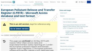
                            12. European Pollutant Release and Transfer Register (E-PRTR ...