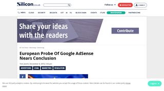 
                            8. European Probe Of Google AdSense Nears Conclusion | Silicon UK ...