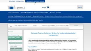 
                            7. European Tourism Indicators System for sustainable destination ...