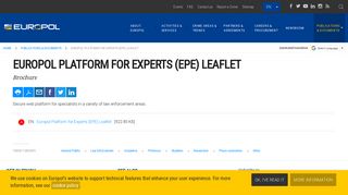 
                            3. Europol Platform for Experts (EPE) Leaflet | Europol