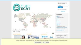 
                            11. EuroScan international network