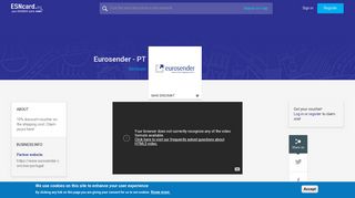 
                            5. Eurosender PT - Luggage and parcel delivery service | ESNcard